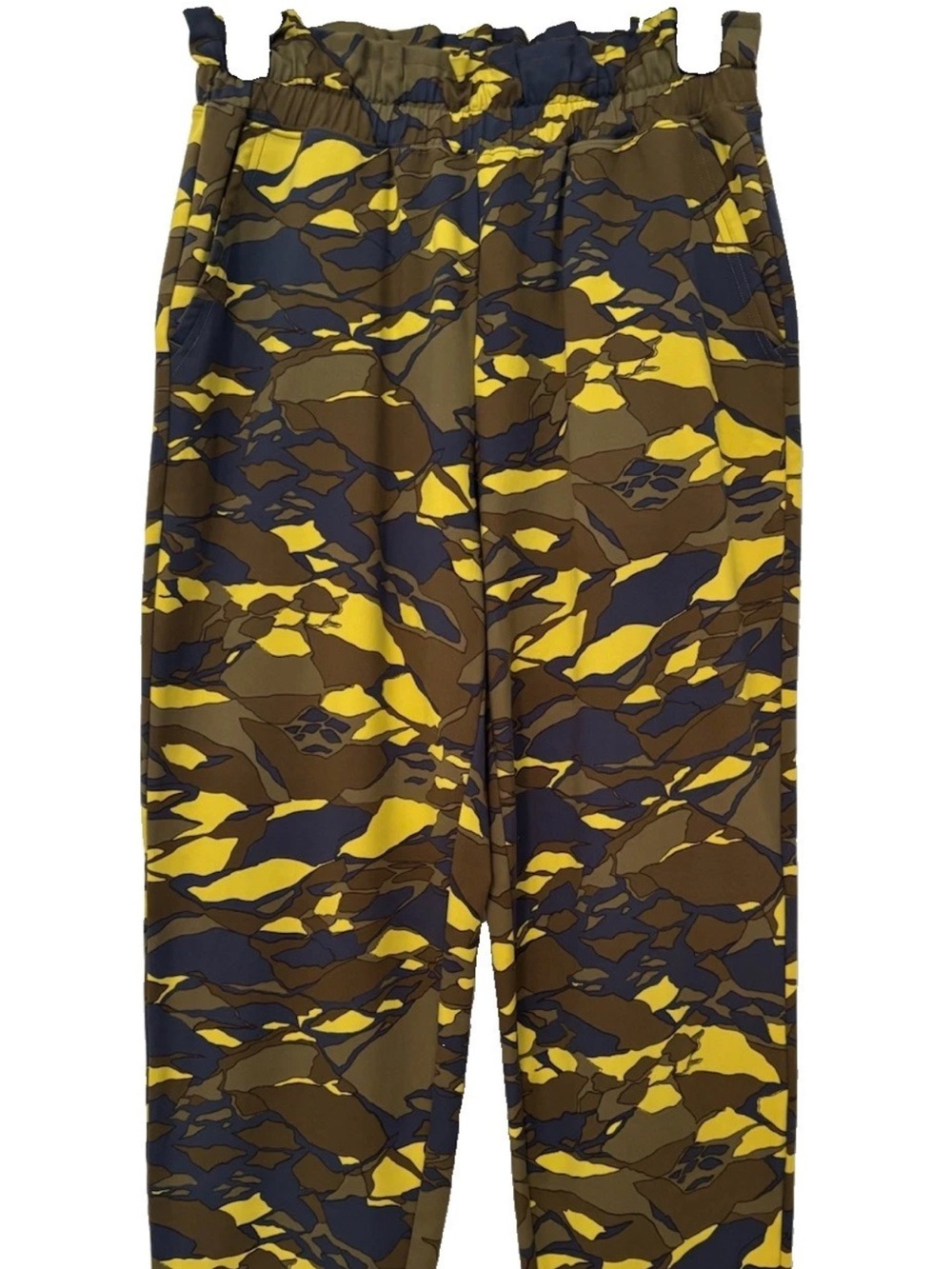 Fabletics Women’s PureLuxe Camo Print Pants Joggers Athletic Stretch Waist Sz S
